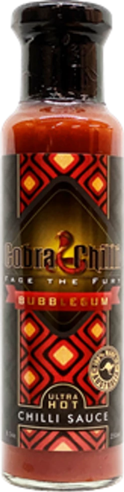 Cobra Chilli Bubblegum Ultra Hot Pepper Sauce 150ml