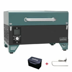 AS300 PORTABLE WOOD PELLET GRILL - PINE GREEN