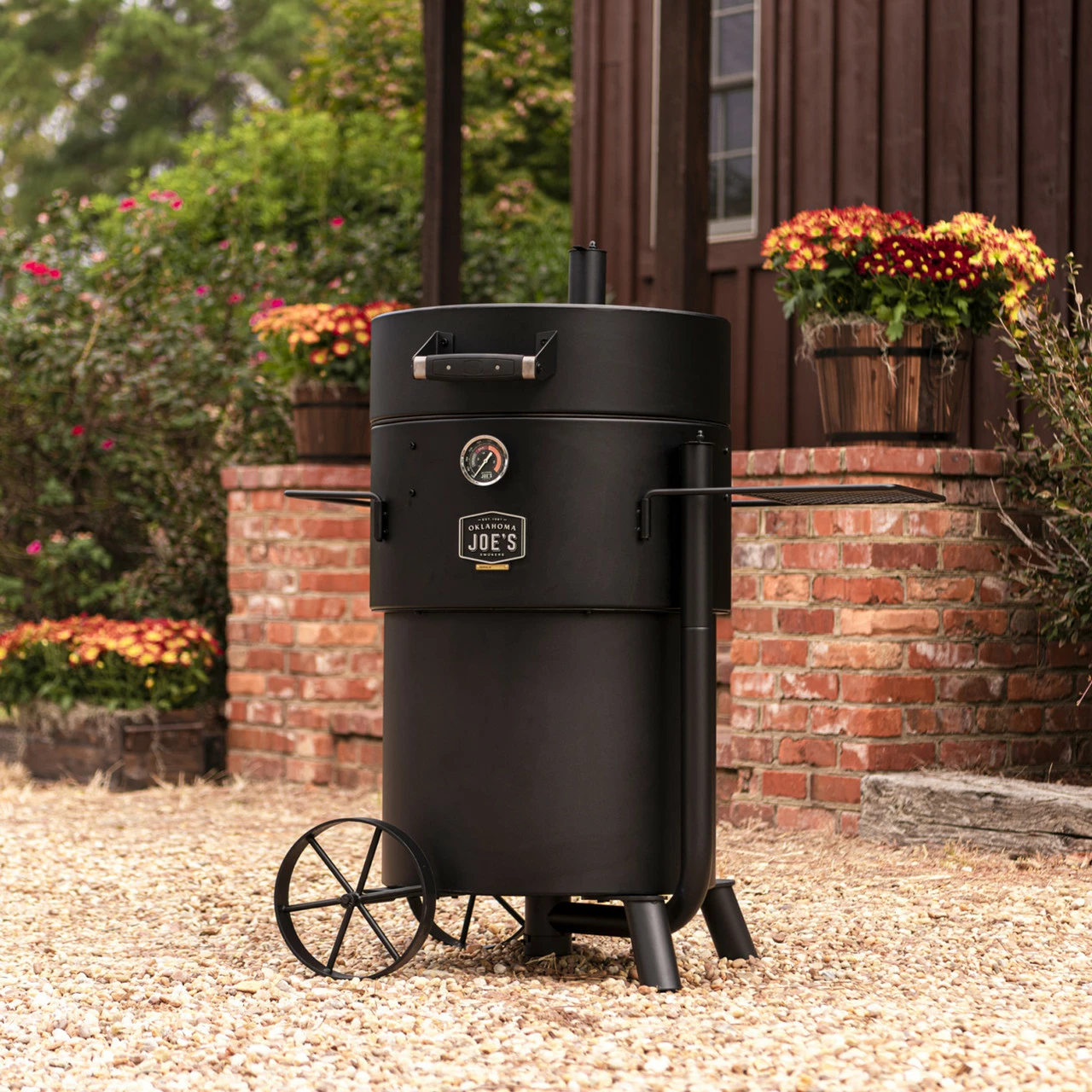 OKLAHOMA JOE PRO DRUM SMOKER BLACK 6 OKLAHOMA JOE PRO DRUM SMOKER BLACK - Image 4