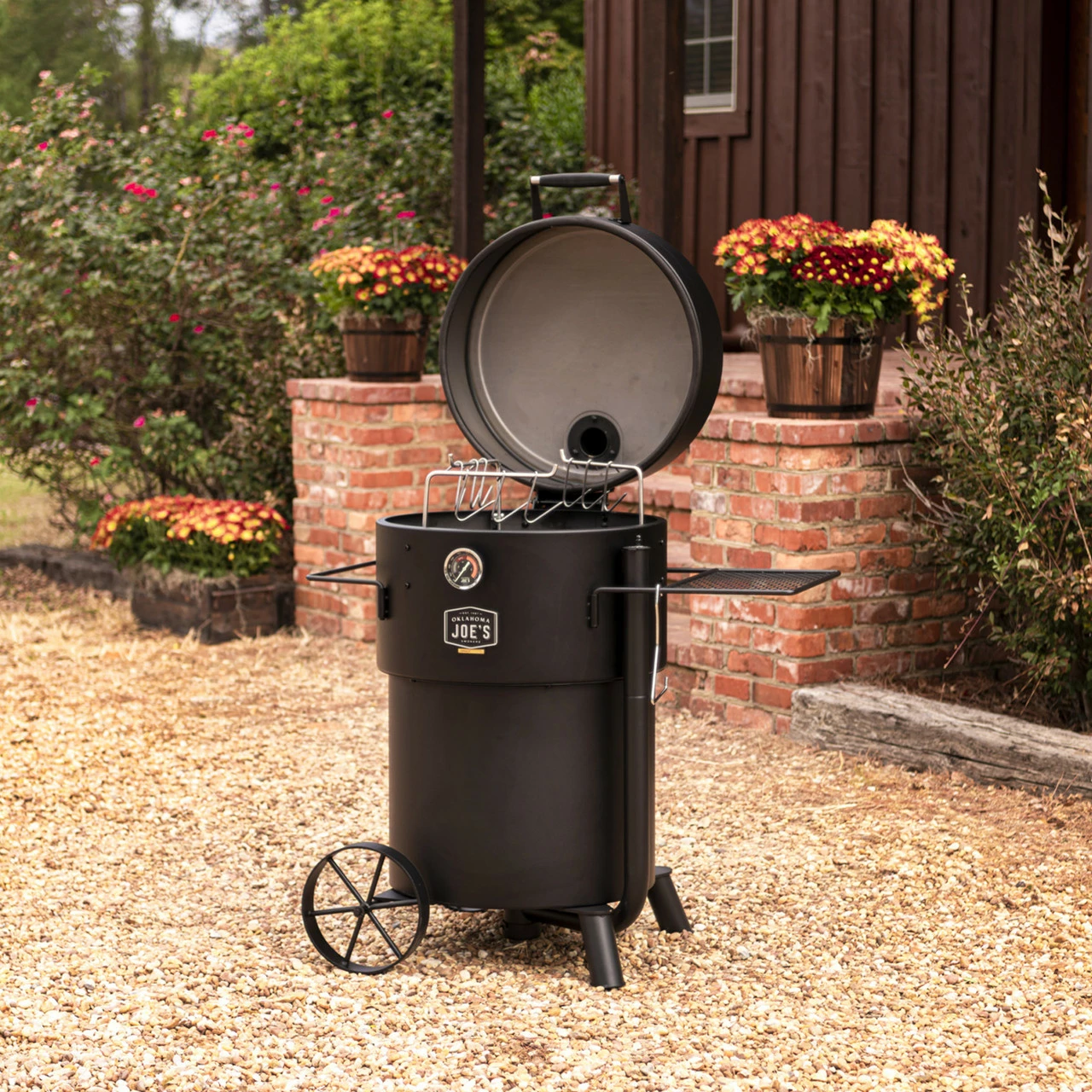 OKLAHOMA JOE PRO DRUM SMOKER BLACK 7 OKLAHOMA JOE PRO DRUM SMOKER BLACK - Image 5