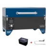 AS300 PORTABLE WOOD PELLET GRILL - TAHOE BLUE -BEAUVIEWBBQ Sales AS300 95834.1625724612