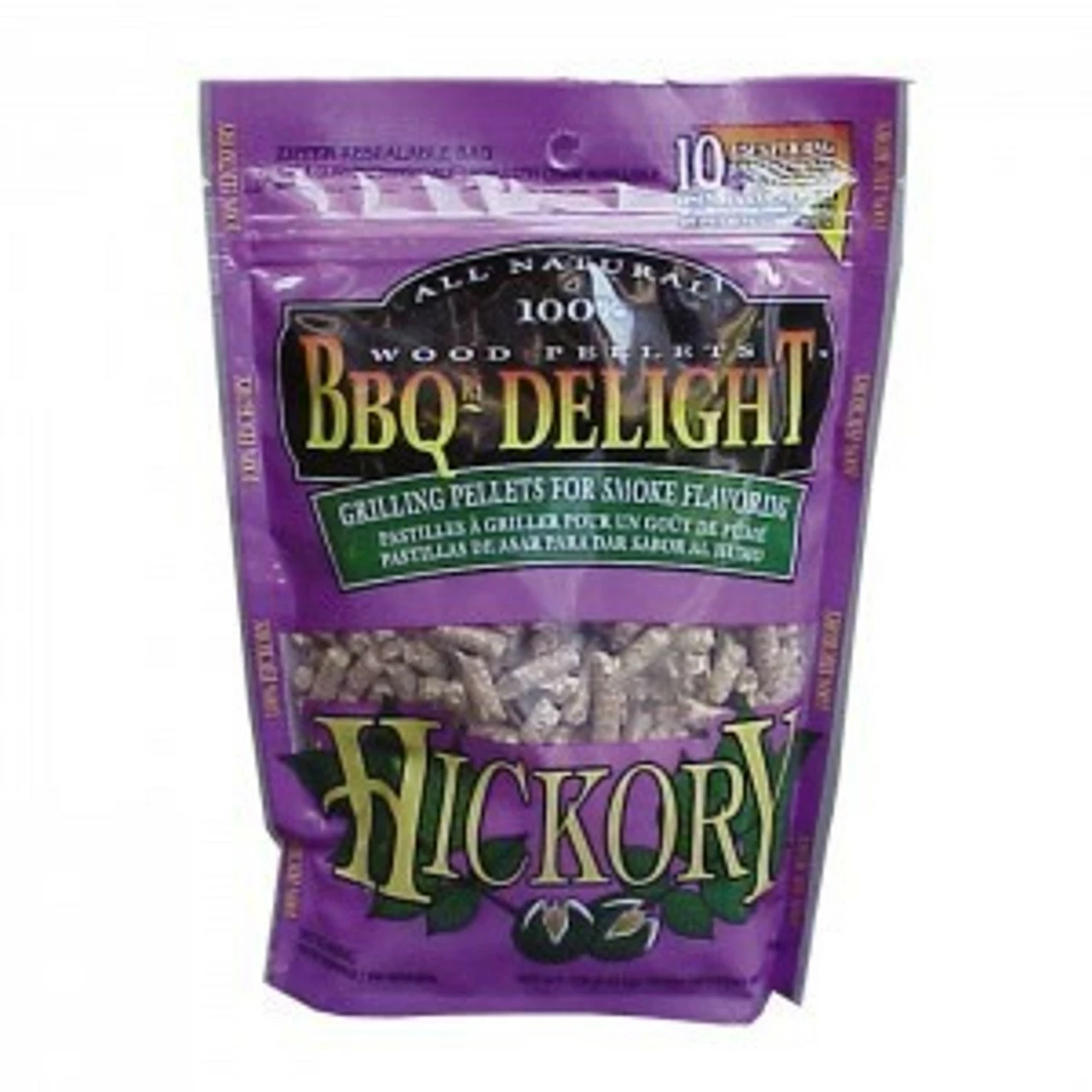 BBQ DELIGHT HICKORY PELLETS 3 BBQ DELIGHT HICKORY PELLETS