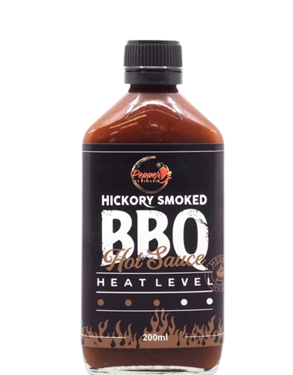 Hickory Smoked BBQ Hot Sauce 3 Hickory Smoked BBQ Hot Sauce