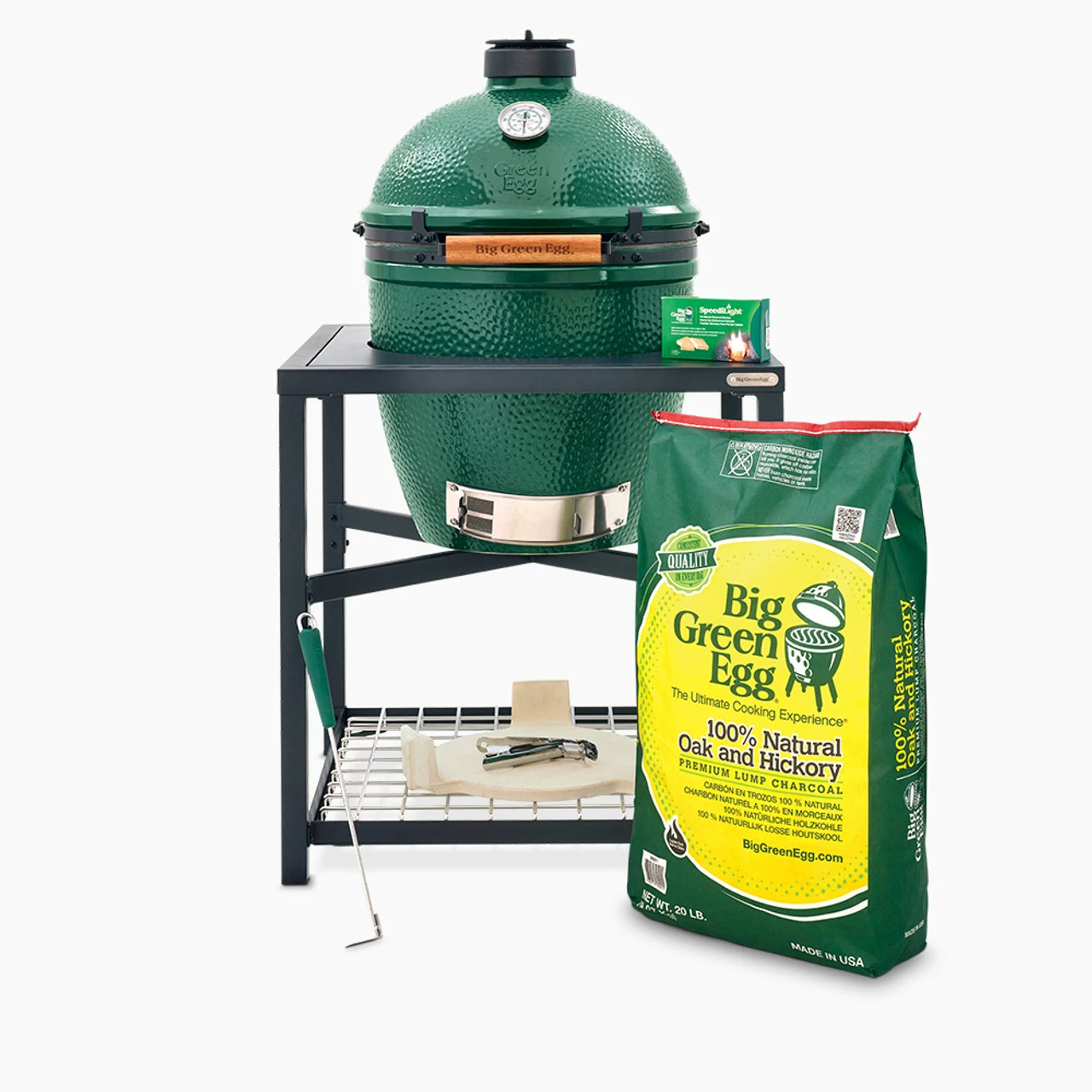 LARGE BIG GREEN EGG PACKAGE - MODULAR NEST (PICK UP ONLY) 3 LARGE BIG GREEN EGG PACKAGE - MODULAR NEST (PICK UP ONLY)