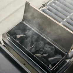 MASTERBUILT PORTABLE CHARCOAL SMOKER WITH SCISSOR CART -BEAUVIEWBBQ Sales MB20040822 04 Hopper Etail 77476.1705985436