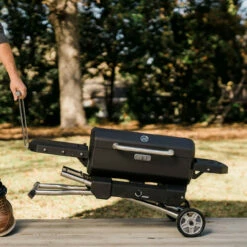 MASTERBUILT PORTABLE CHARCOAL SMOKER WITH SCISSOR CART -BEAUVIEWBBQ Sales MB20040822 07 Quick Collapse Etail 88646.1705985436