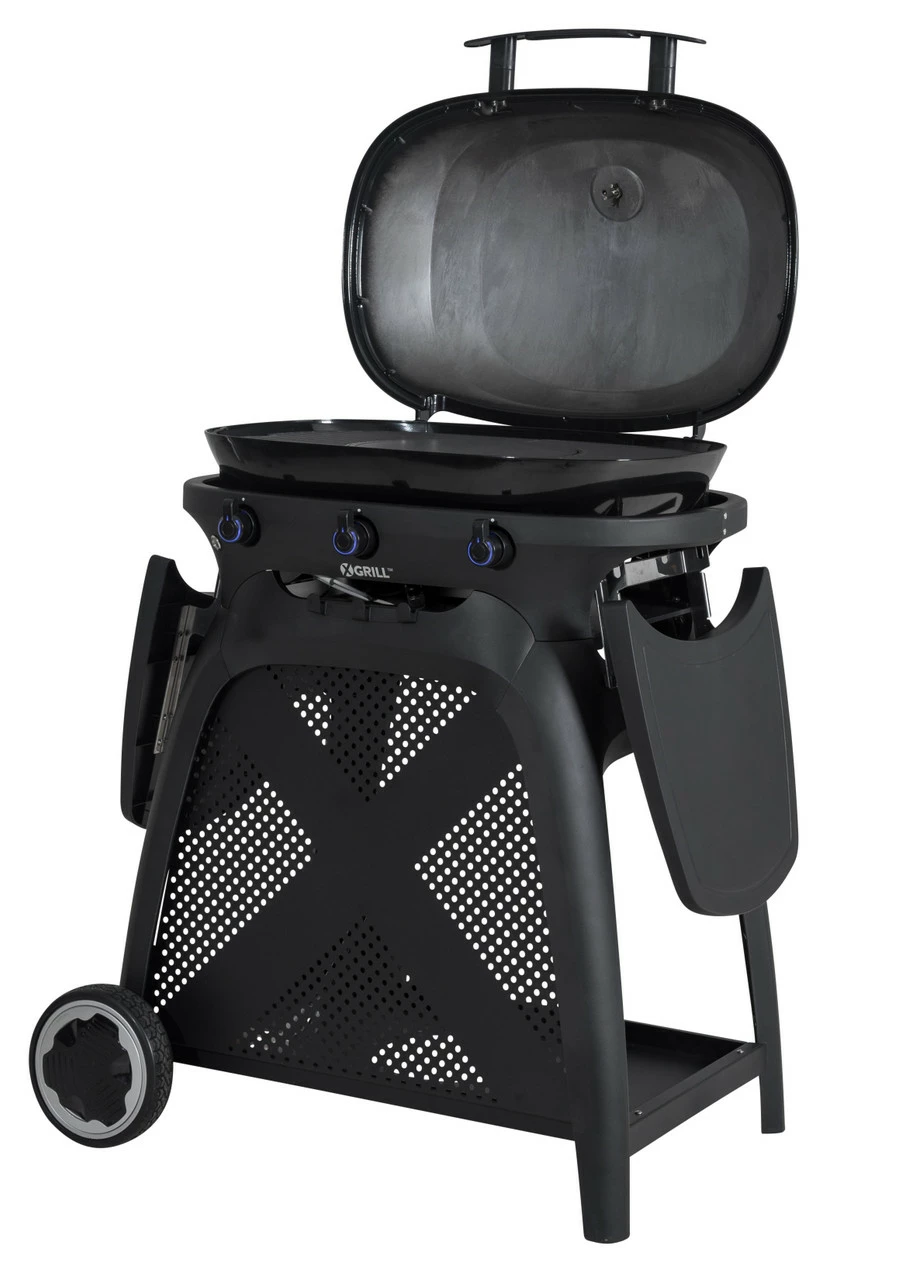 MASPORT X GRILL 3 BURNER GAS BBQ 4 MASPORT X GRILL 3 BURNER GAS BBQ - Image 2