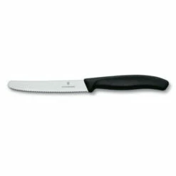Victorinox Knife Steak And Tomato 11Cm Classic Black