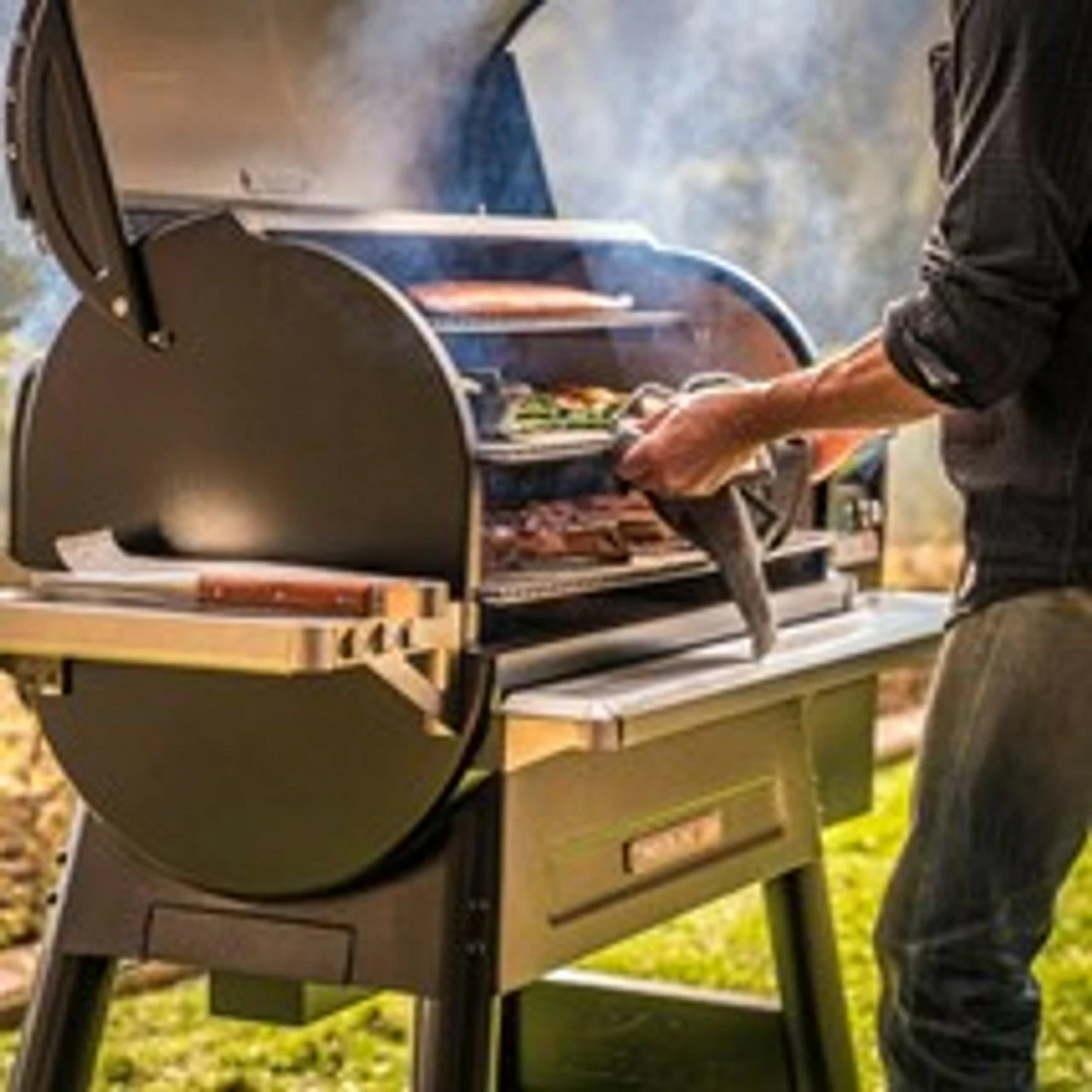 Traeger Timberline 1300 Black Wood Pellet Grill (FLOOR MODEL ONLY) 4 Traeger Timberline 1300 Black Wood Pellet Grill (FLOOR MODEL ONLY) - Image 2